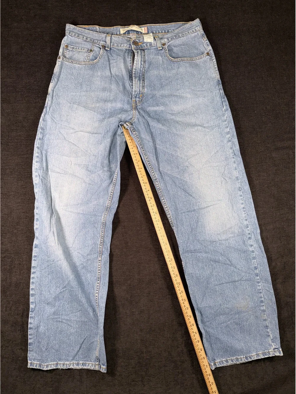 Levi's Loose Straight Light Wash Denim Jeans W36 L34